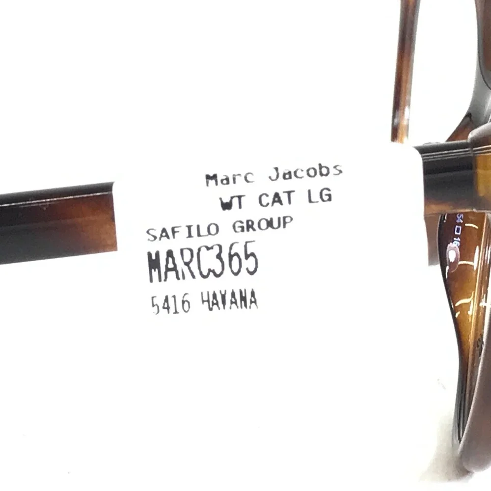 Marc Jacobs Eyeglasses Frames MARC 365 086 Tortoise Cat Eye Full Rim 54-16-145